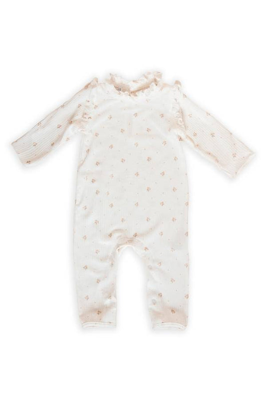 BAMBOOM Tuta a costine - 862 - PRINT LILLA 421