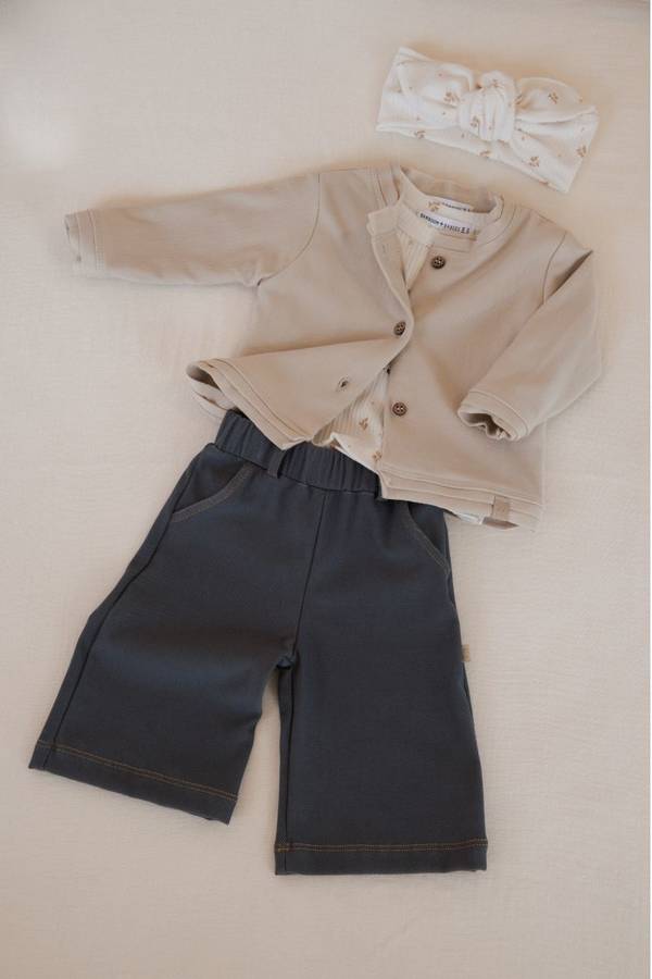 BAMBOOM Cardigan Moleton Bimba - 872 - SAND 10