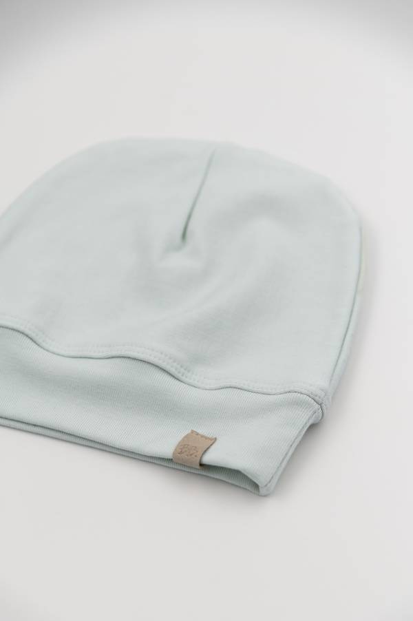 BAMBOOM Cappellino con bordo - 874 - BLU BLUSH 125 0-6M