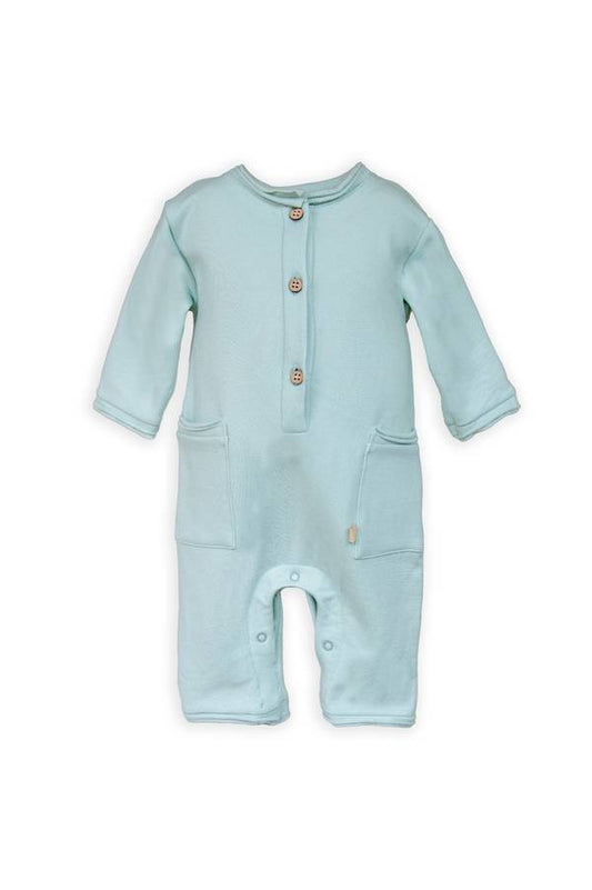 BAMBOOM Tuta con tasche - 882 - ACQUA GREY 122