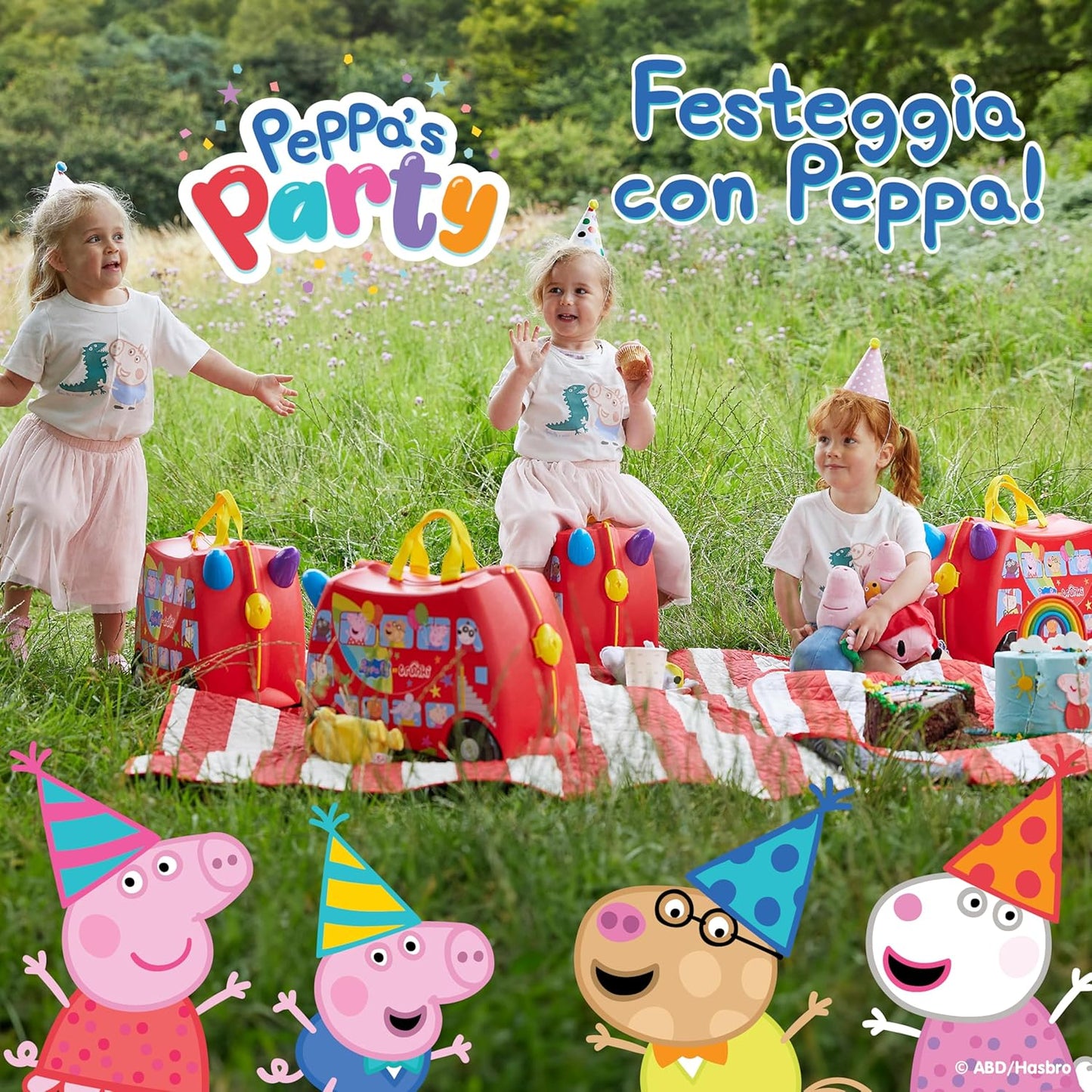 Trunki Valigia Trolley Cavalcabile – Bagaglio a Mano – Peppa Pig