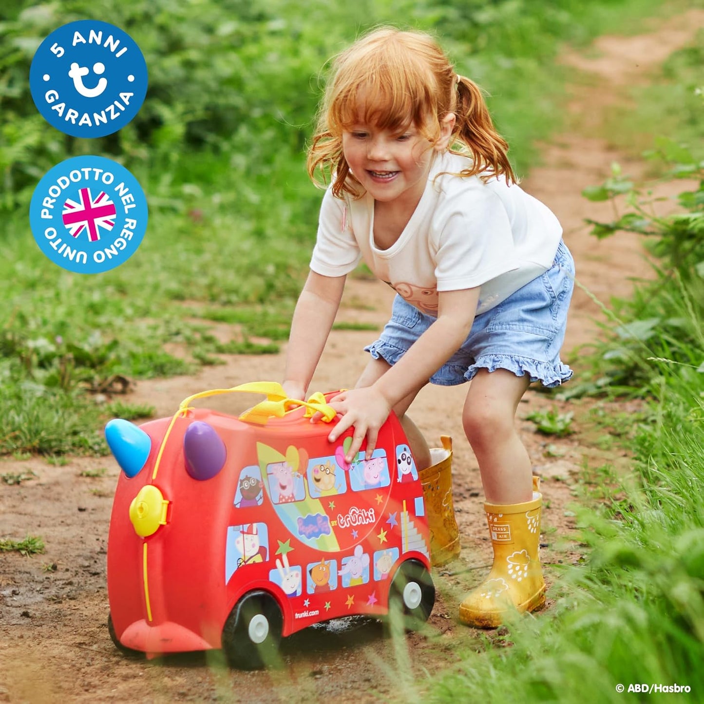 Trunki Valigia Trolley Cavalcabile – Bagaglio a Mano – Peppa Pig
