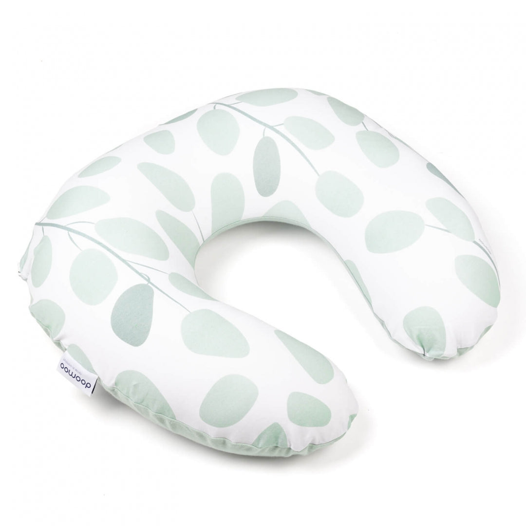 Doomoo Cuscino allattamento softy - leave aqua green