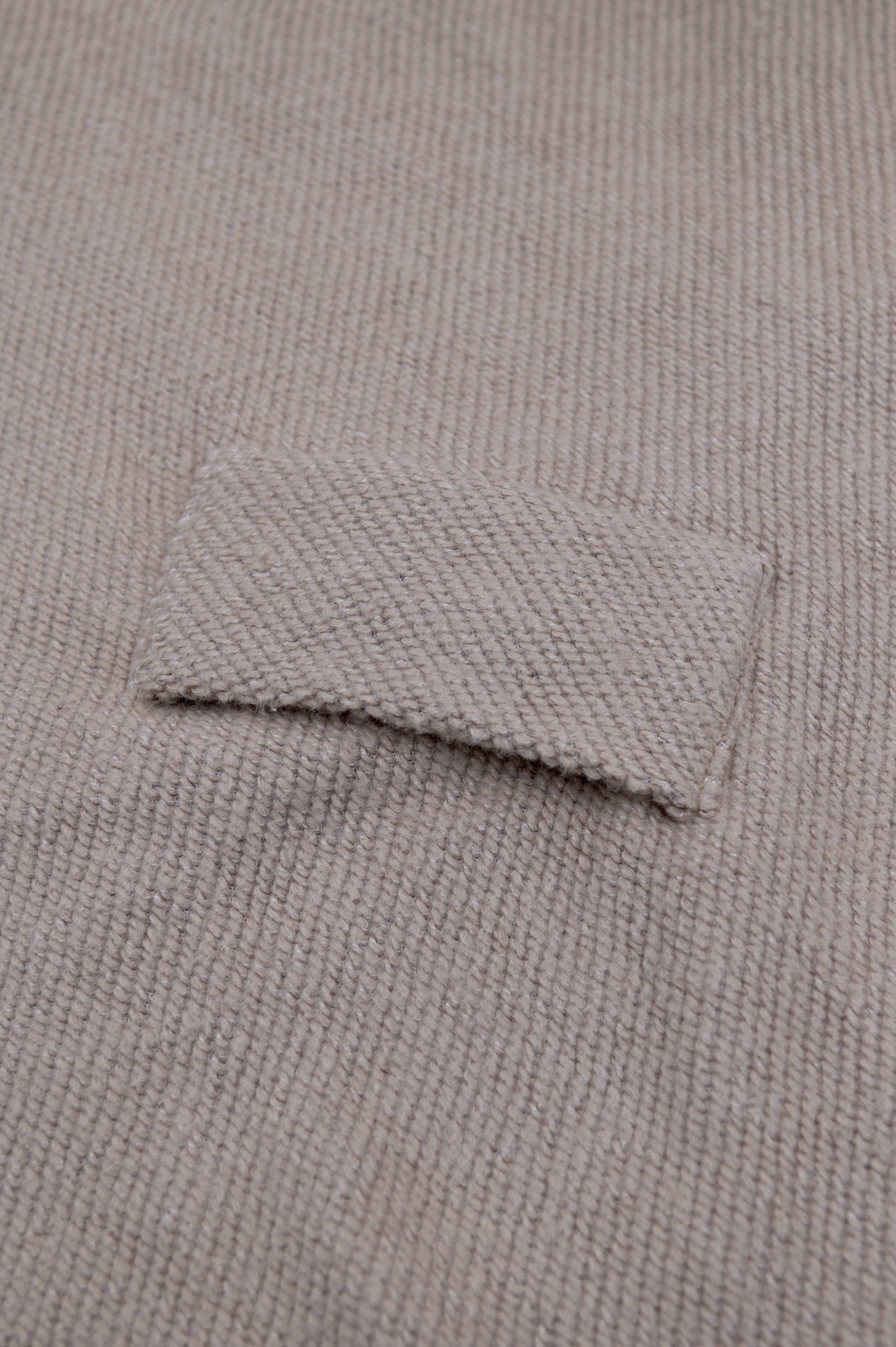 BAMBOOM Copertina Wrap con cappuccio brushed - MELANGE SAND 181