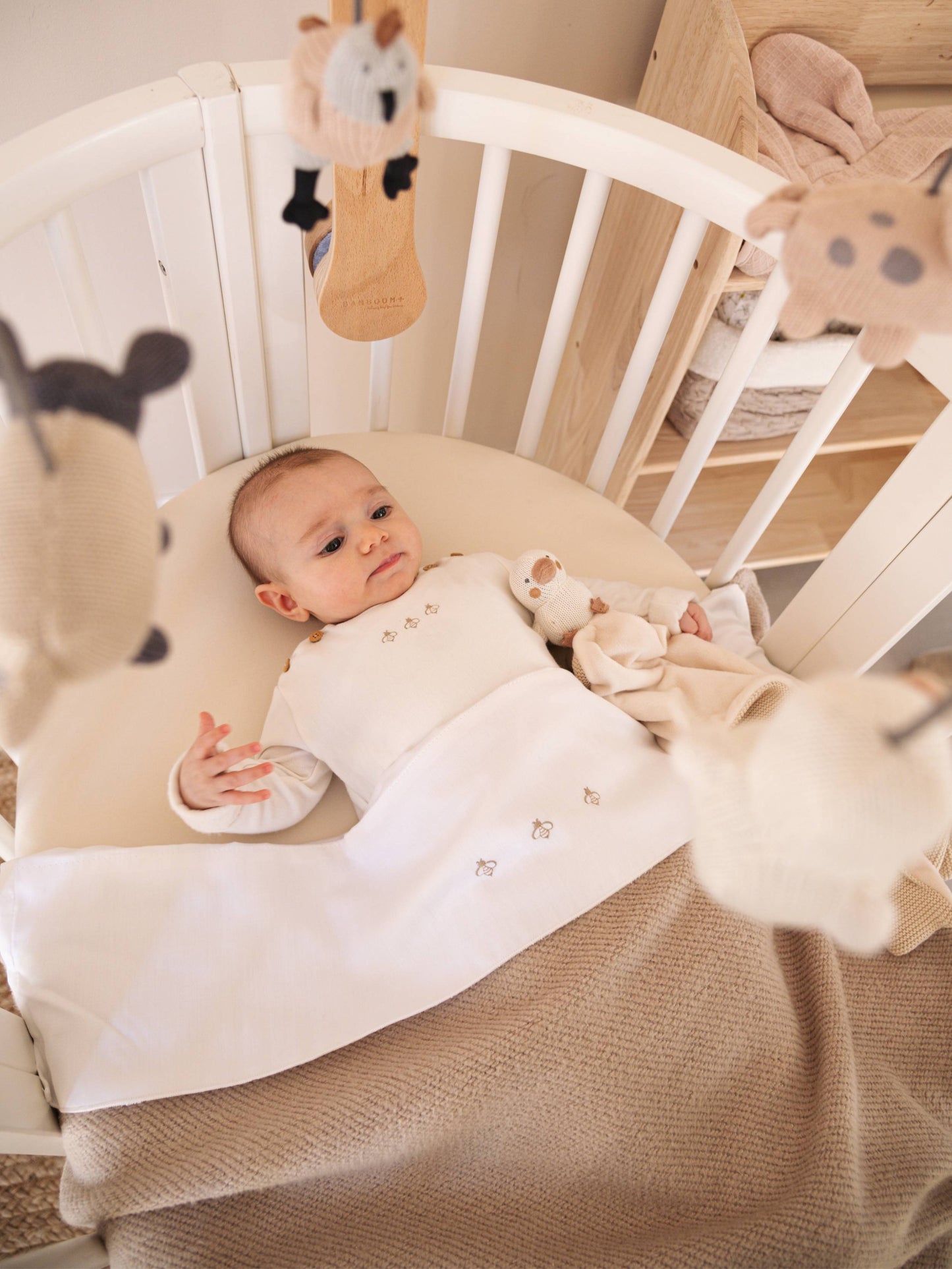 BAMBOOM Copertina Brushed - MELANGE SAND 181