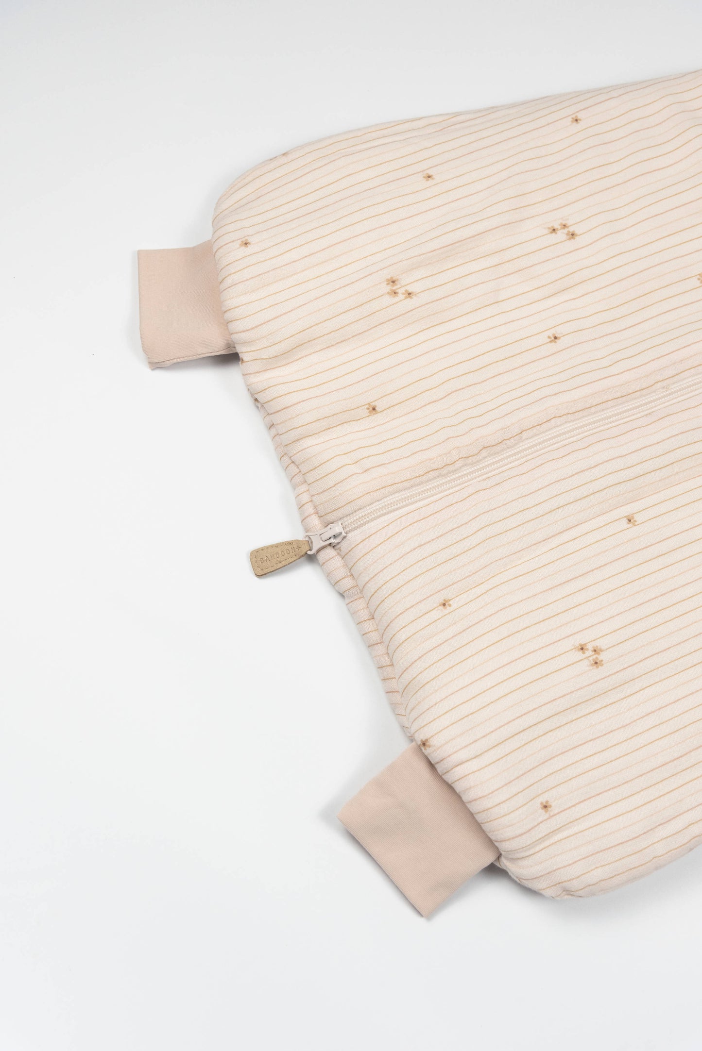 BAMBOOM Sacco nanna neonato Mini 6-18M 963 - TOG 2.2 con maniche e piedini - FLOWERS STRIPE 533