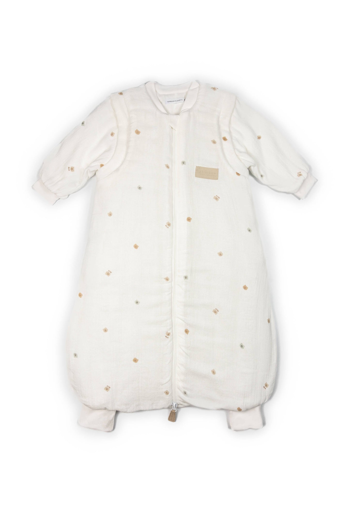 BAMBOOM Sacco nanna neonato Mini 6-18M 963 - TOG 2.2 con maniche e piedini - BEARS 534