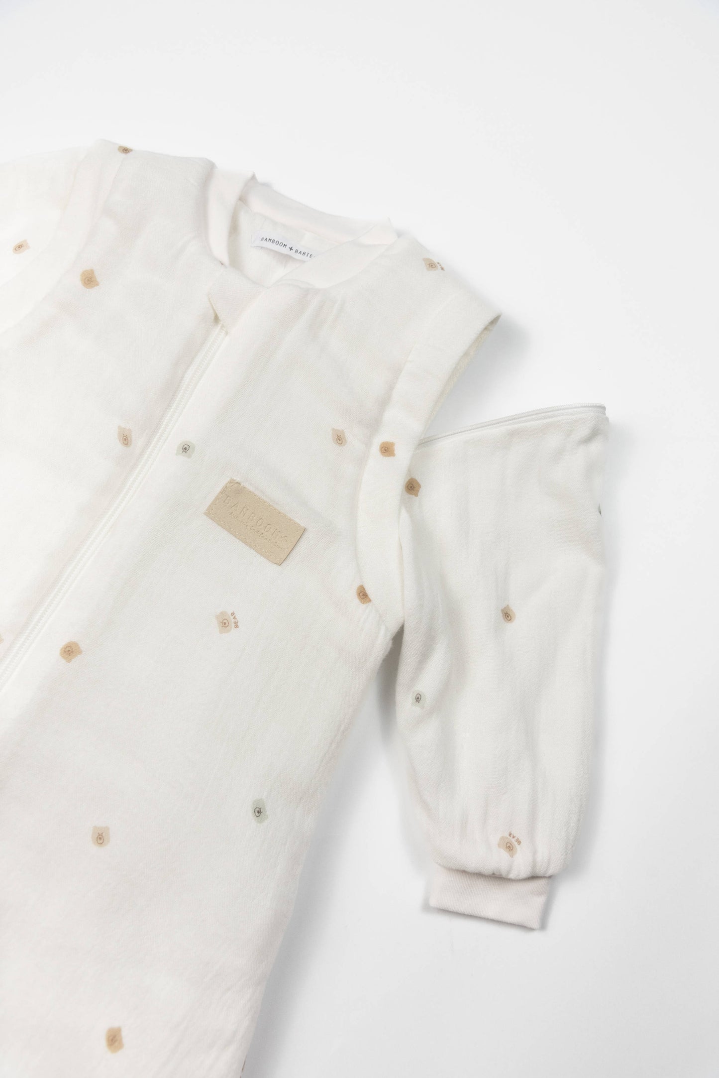 BAMBOOM Sacco nanna neonato Combi 18-36M- TOG 2.2 con maniche e piedini - BEARS 534