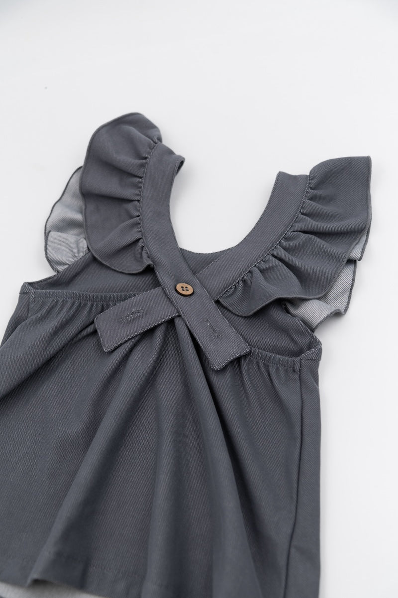 BAMBOOM Vestito Salopette - 889 - BLU 07