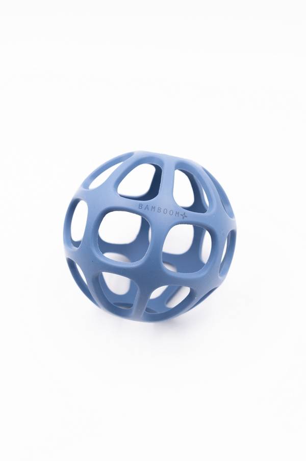 BAMBOOM Massaggiagengive a Pallina in Silicone - BLU 07
