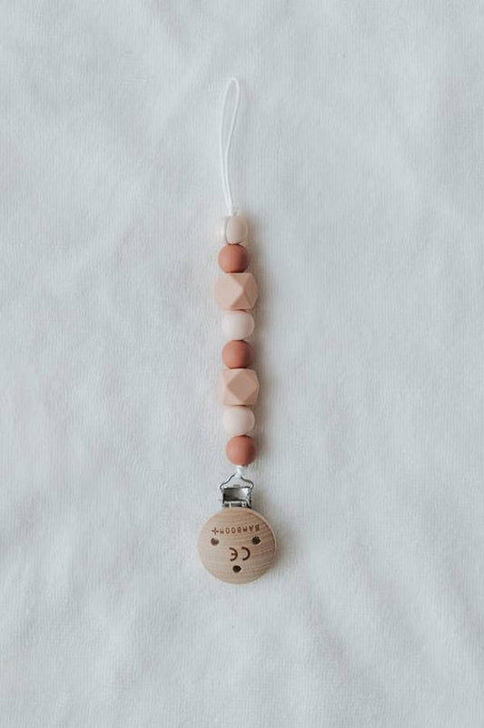 Catenella ciuccio silicone - colori ass.