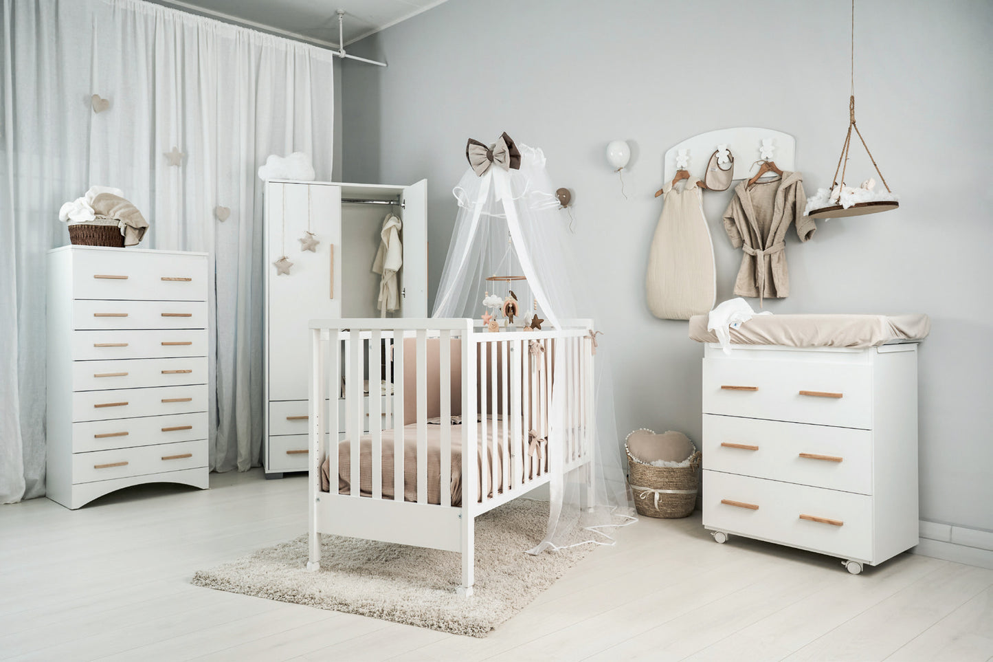Coccolissimi Lettino EVOLUTIVO Dreamy bianco