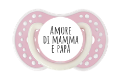 Ciuccio Lovi - Succhietto Personalizzabile - Rosa