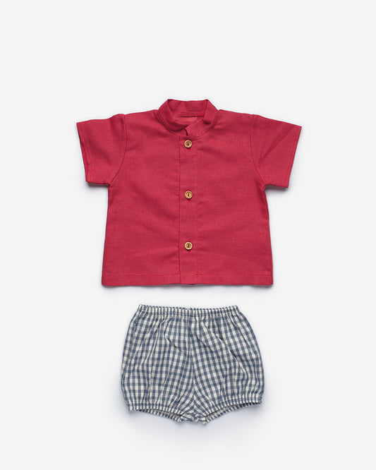 Juliana Collezione Silvestre - Camicia con pantaloncino - J5171