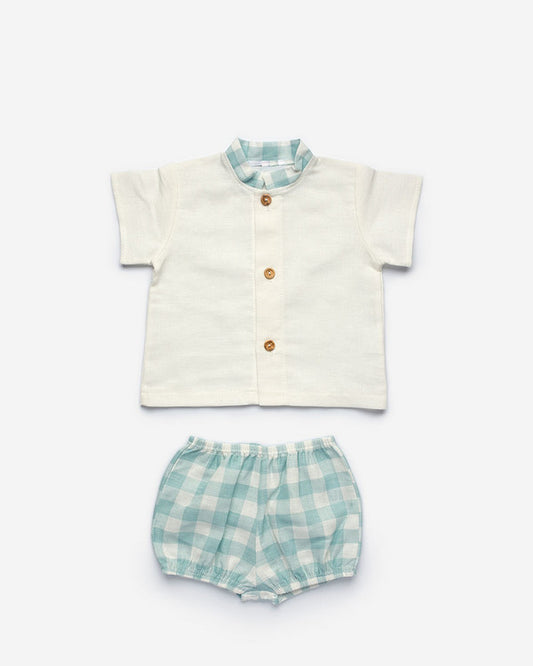 Juliana Collezione Dalia - Camicia con pantaloncino - J5172