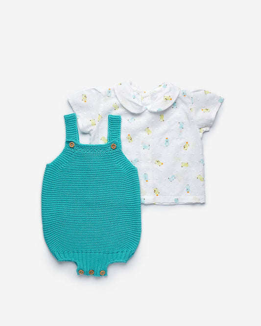 Juliana Collezione Melisa - Camicia con Salopette - J5191