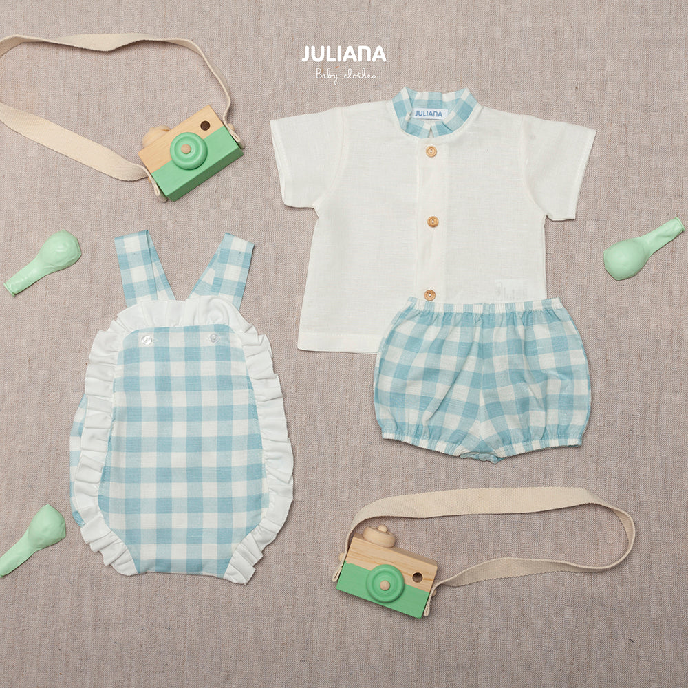 Juliana Collezione Dalia - Camicia con pantaloncino - J5172