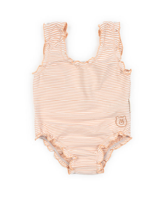 Bamboom Costume intero Tutina da mare bimba - 977 - PINK STRIPES BEAR 435