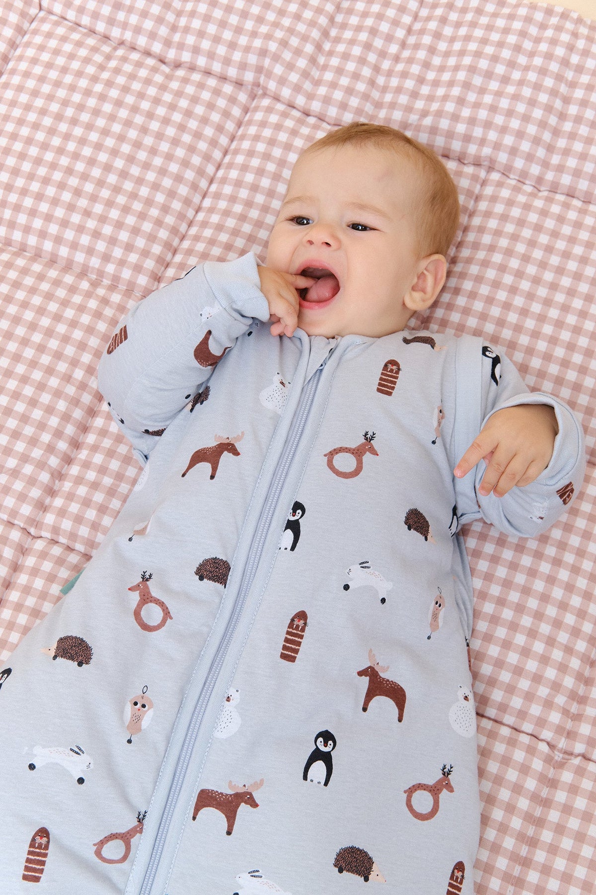 Molis&Co - Sacco nanna con maniche - Winter Animals - TOG 2.5 - 0-6mesi