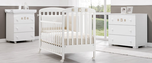 ERBESI Lettino Classic Molly - bianco