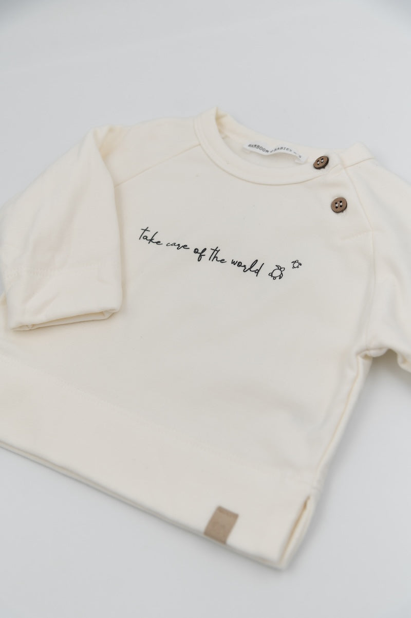 BAMBOOM Maglia 'Take care' - 854 - OFFWHITE 111