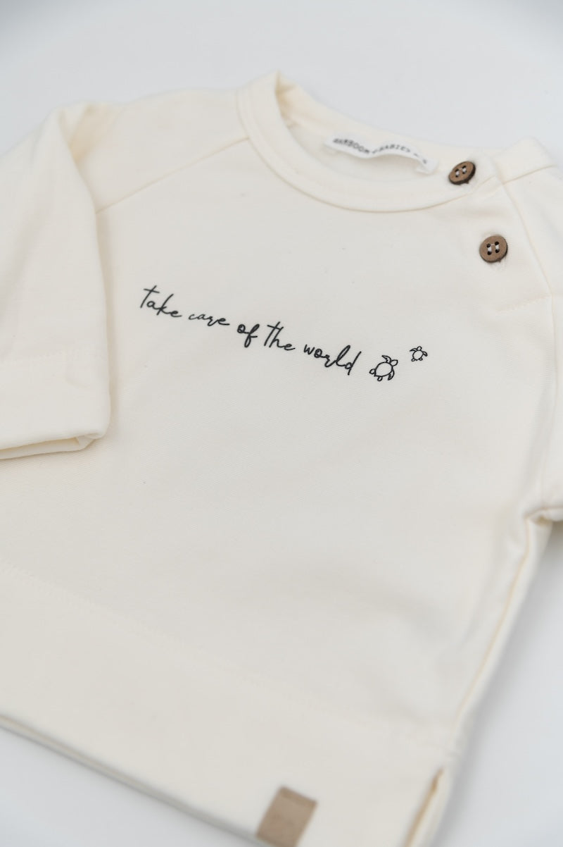 BAMBOOM Maglia 'Take care' - 854 - OFFWHITE 111