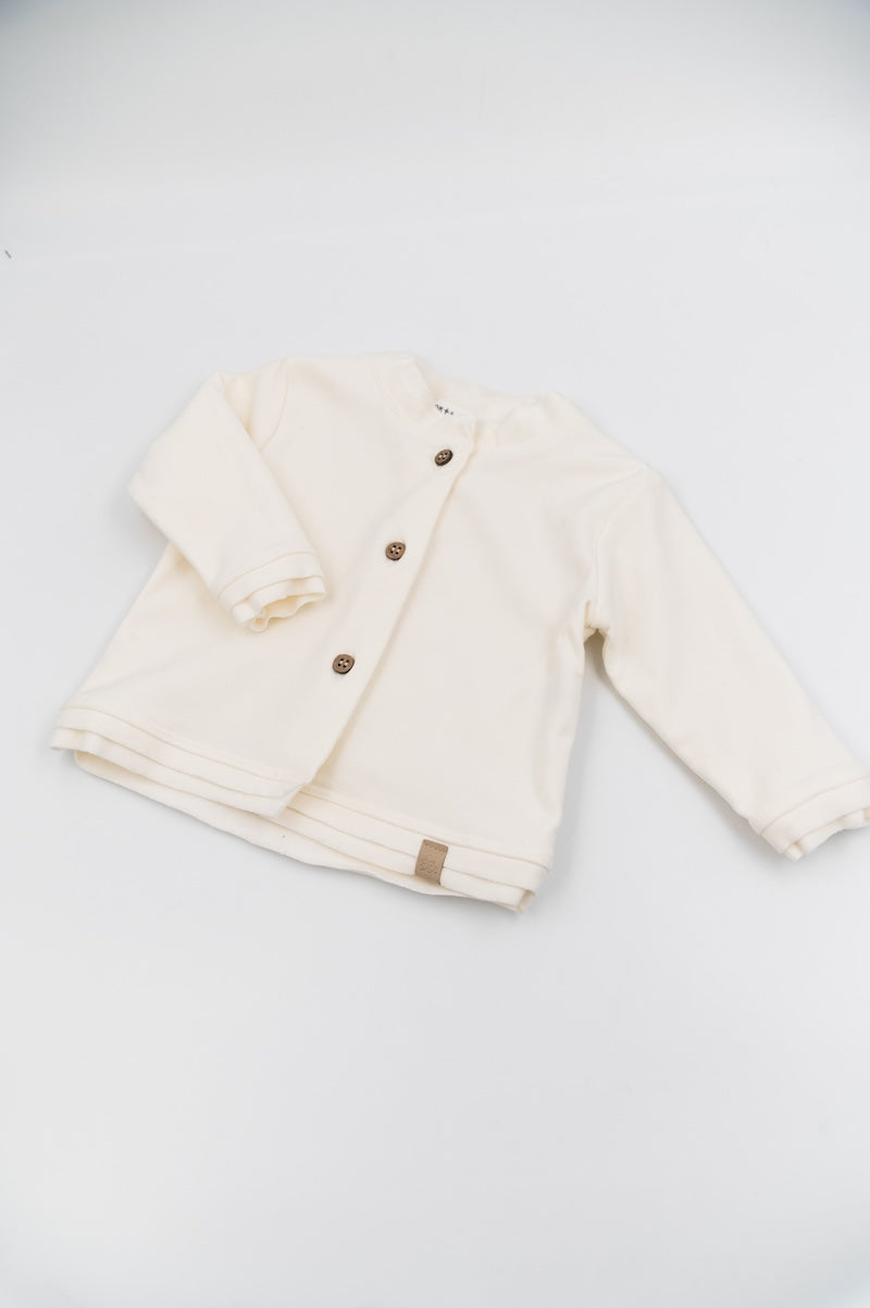 BAMBOOM Cardigan Moleton Bimba - 872 - OFFWHITE 111