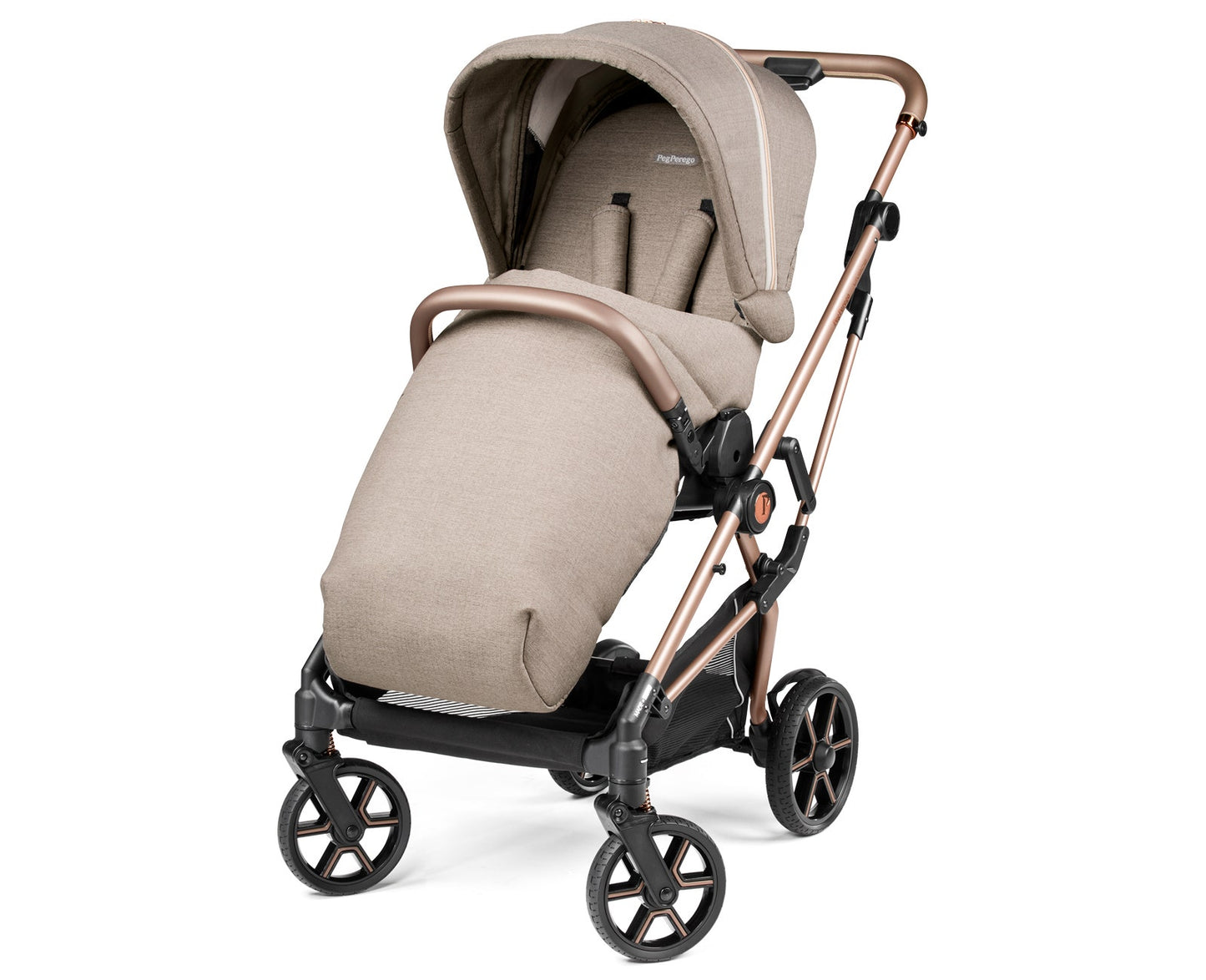 PEG PEREGO Vivace Sistema Modular colore MON AMOUR c/ seggiolino LOUNGE reclinabile