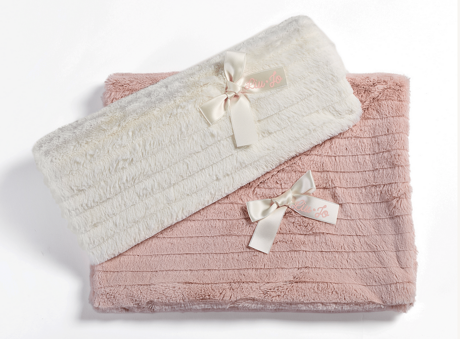 LiuJo Copertina culla carrozzina Liu Jo FIOCCO 90x80cm - BL634C.90 rosa