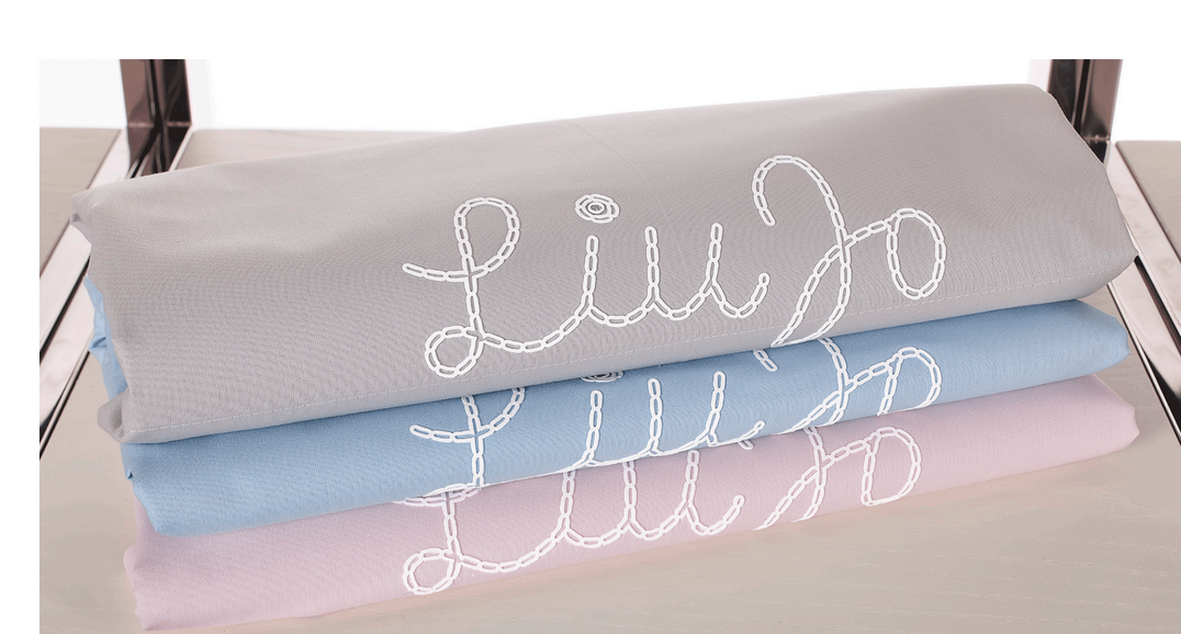 LIUJO Set Lenzuola 3pz Carrozzina CORNELY - BL630C - colore rosa 90