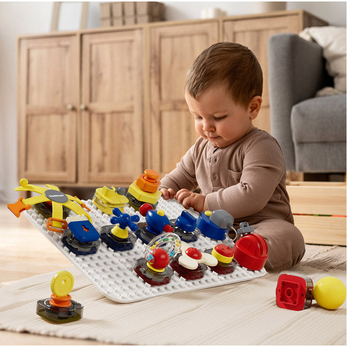 TOPBRIGHT Set tavoletta gioco educativo Busy Board