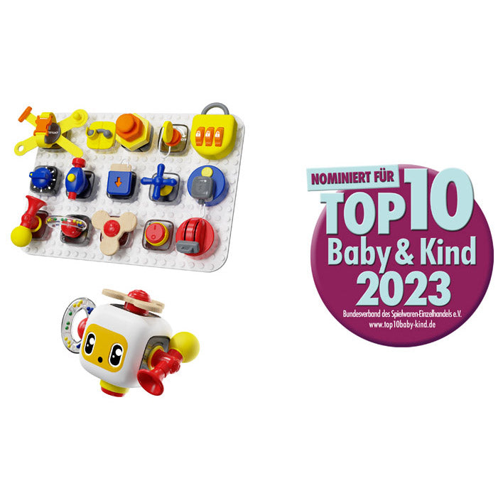 TOPBRIGHT Set tavoletta gioco educativo Busy Board
