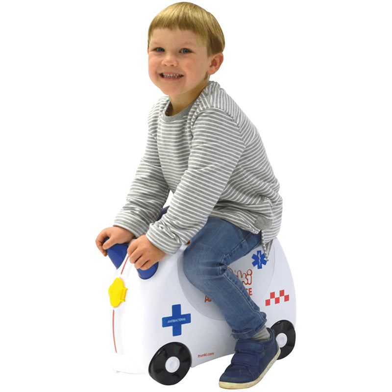 Trunki Valigia Trolley Cavalcabile – Bagaglio a Mano – Abbie Ambulanza