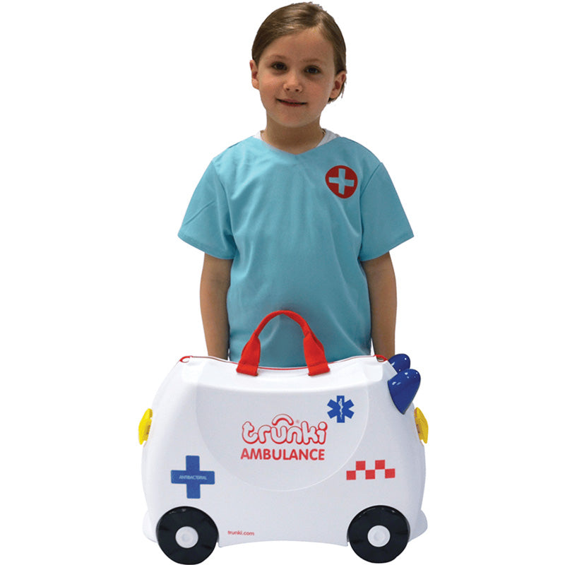 Trunki Valigia Trolley Cavalcabile – Bagaglio a Mano – Abbie Ambulanza