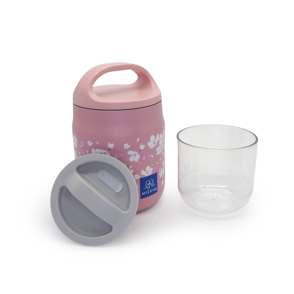 Mizu Baby - Yume Food 2in1 - Thermos pappa 600ml - Con contenitore 300ml in Tritan - colori assortiti