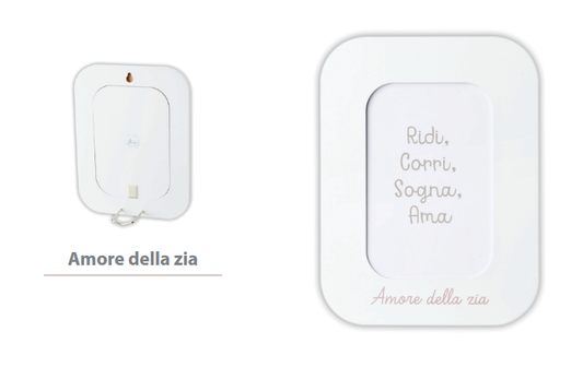 Mendozzi Portafoto Amore della zia - 15,6x20,6