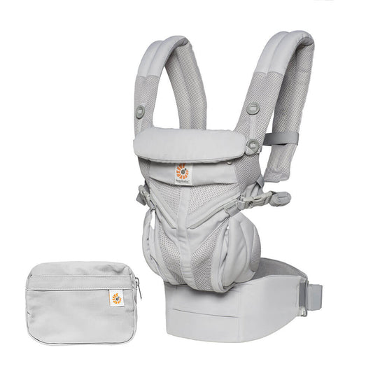 ERGOBABY Marsupio Omni Classic - Mesh grigio perla