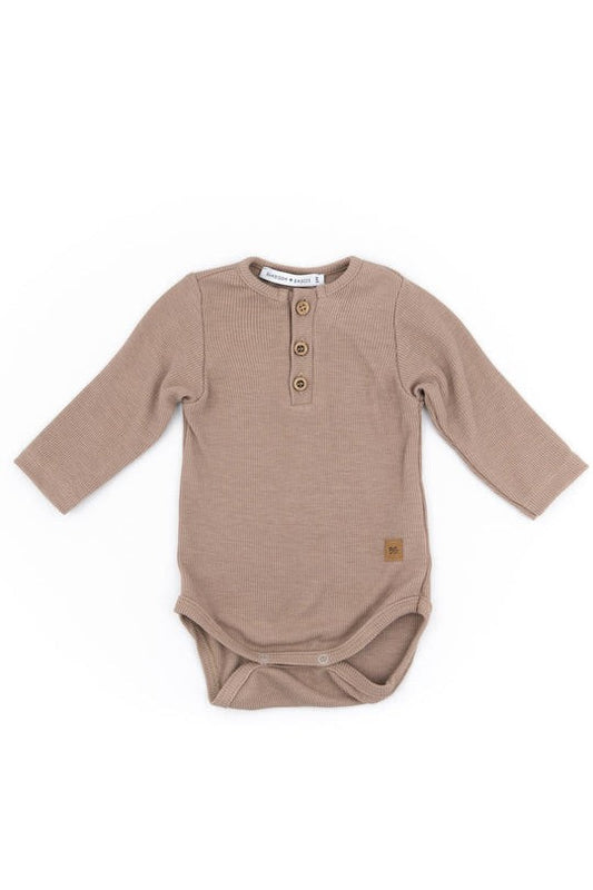 BAMBOOM Body con bottoncini davanti - 410 - sabbia 29