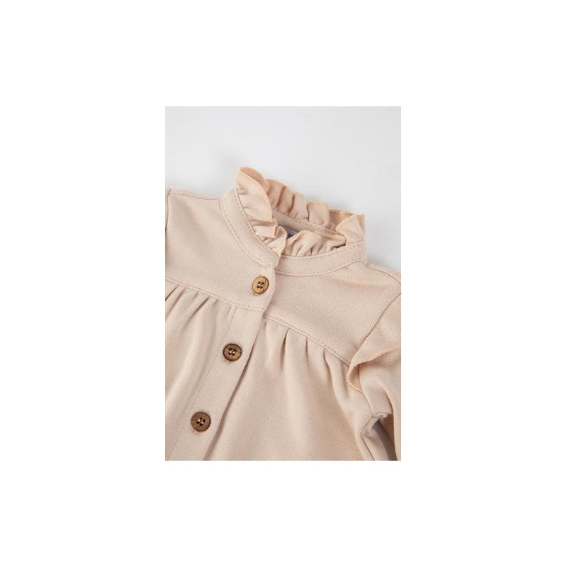 BAMBOOM Camicia volant bimba - 30065 - rosa