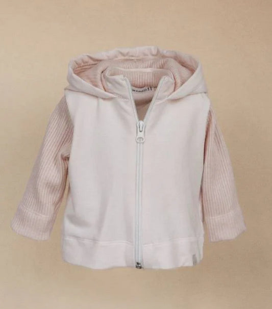 BAMBOOM Hooded Cardigan - 711 - SOFT PINK 49