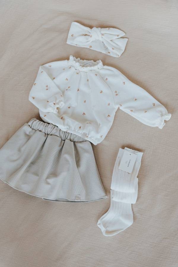 BAMBOOM Maglia a palloncino bimba - 689 - Flowers 245