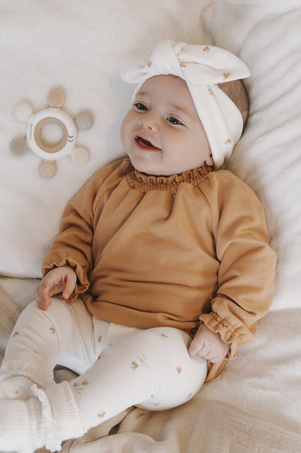 BAMBOOM Maglia a palloncino bimba - 689 - Orange 246