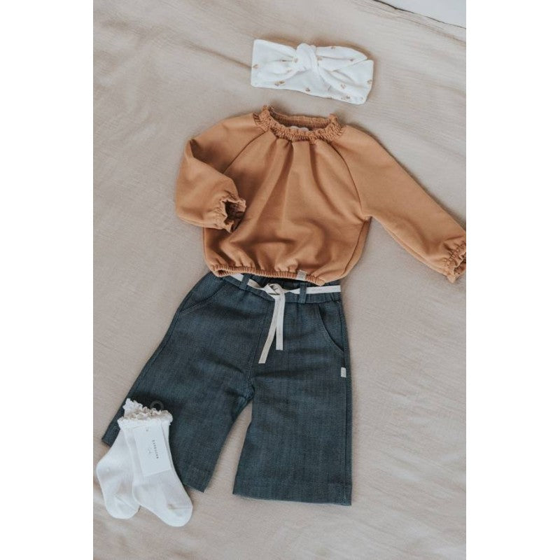 BAMBOOM Maglia a palloncino bimba - 689 - Orange 246