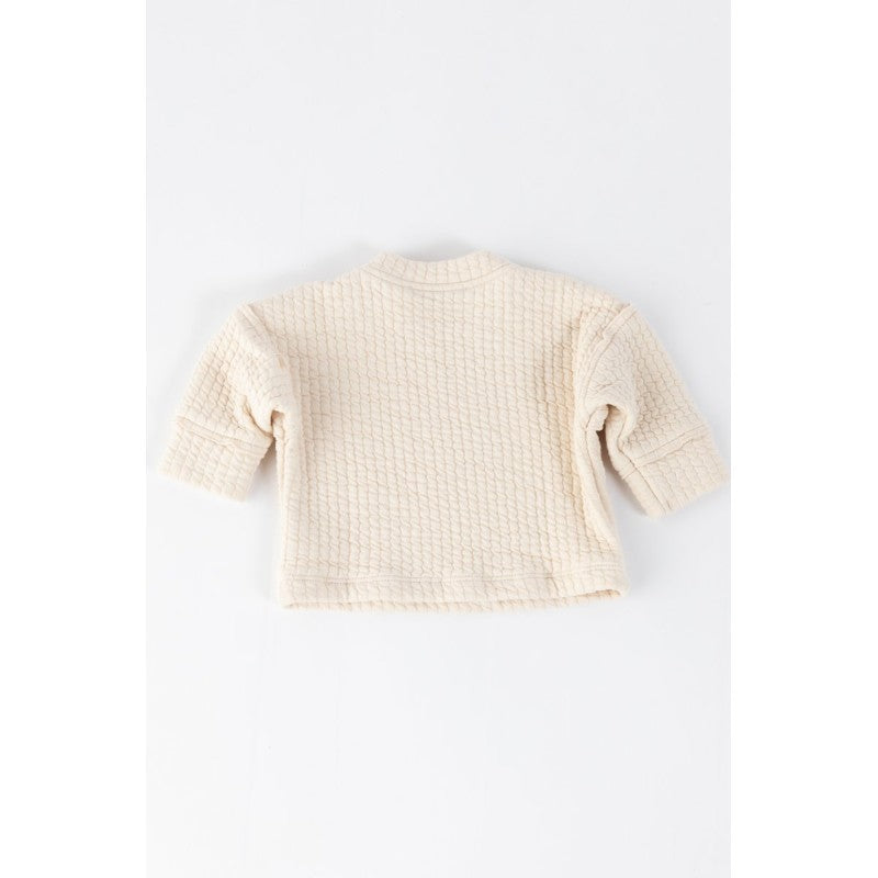 BAMBOOM Maglia bimba - 30460 - bianco latte