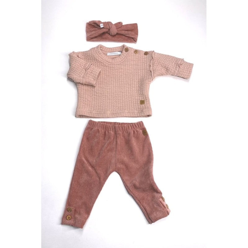 BAMBOO Maglia bimba - 30456 - rosa antico scuro