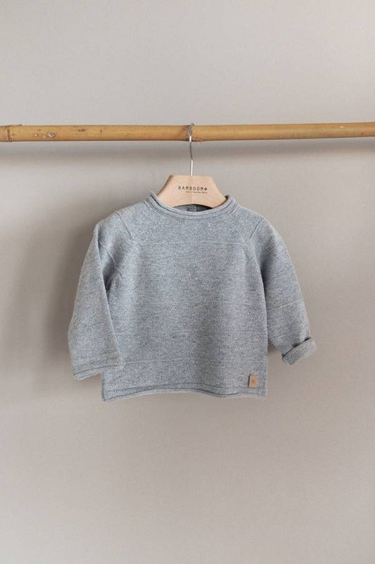 BAMBOOM Maglia bottoncini spalle - 514M - Jeans blue