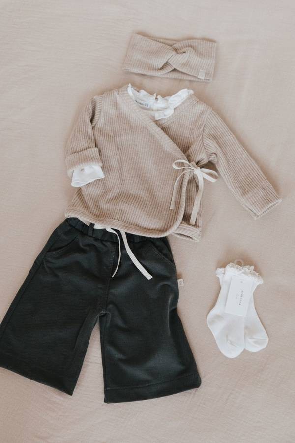 BAMBOOM Maglia Cardigan Girl - 696 - Cammello 33