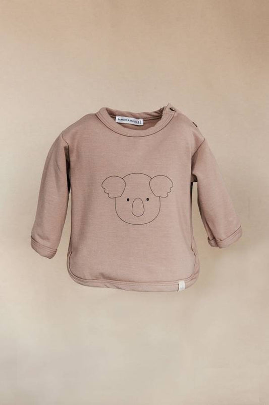 BAMBOOM Maglia con stampa - 502A - Cammello 33