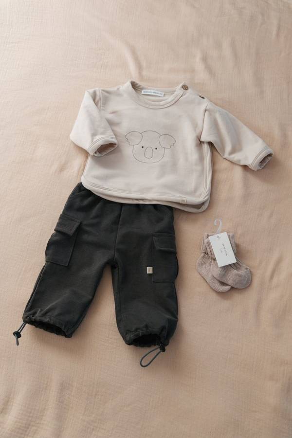 BAMBOOM Maglia con stampa - 502A - Sand 10