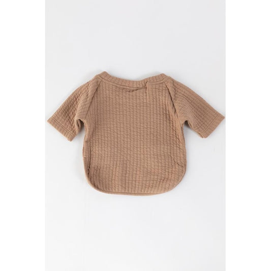 BAMBOOM Maglia Poncho bimba - 30363 - cammello